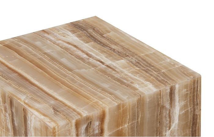 Onyx Prism Lamp, Amber