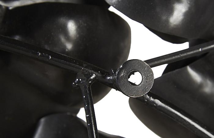 Orchid Collage Wall Art, Silver/Black