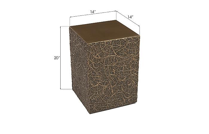 String Theory Pedestal, Bronze, SM