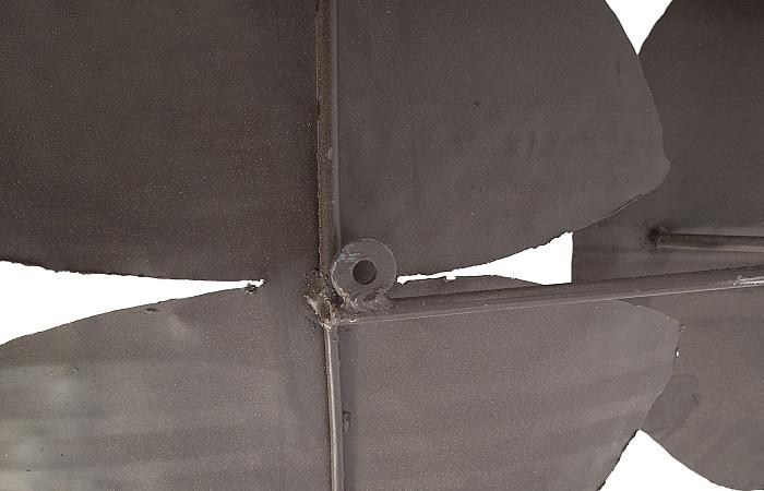 Ginkgo Leaf Wall Art, 9 Leaves, Silver