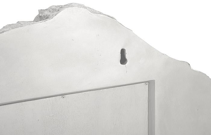 Rock Pond Mirror, Silver Leaf