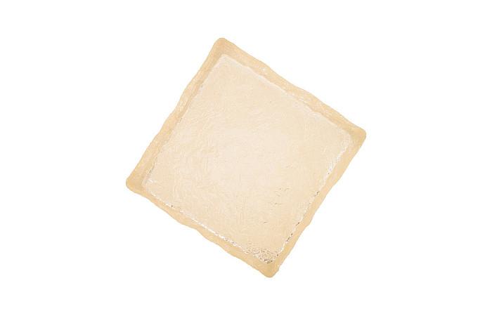 Ice Block Stool, Clear, Resin