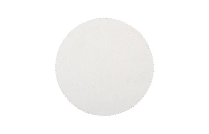 Groovy Pedestal, White Stone