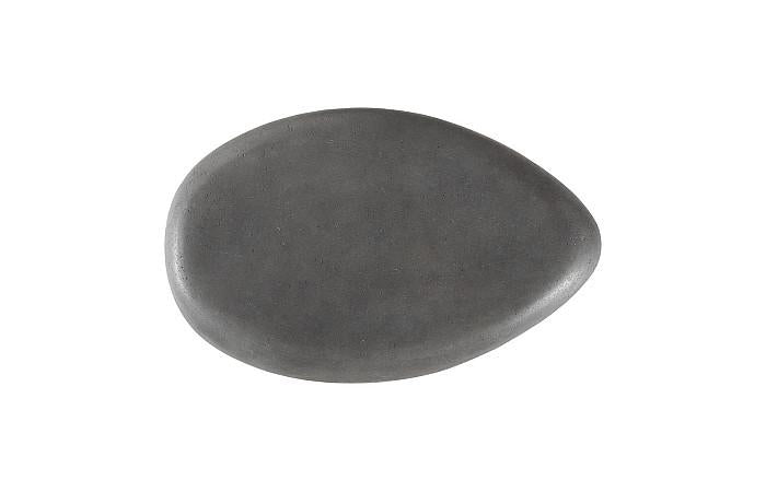 River Stone Coffee Table, Charcoal Stone, Small