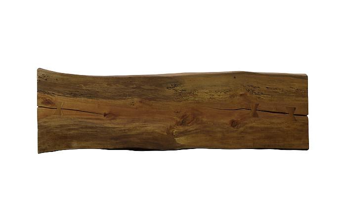 Freeform Bench, Natural, Live Edge