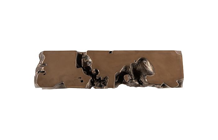 Freeform Bench, Bronze