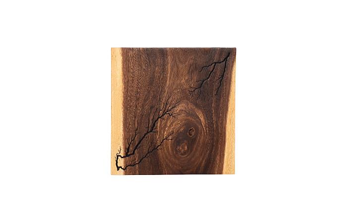 Lightning Wall Tile, Chamcha Wood