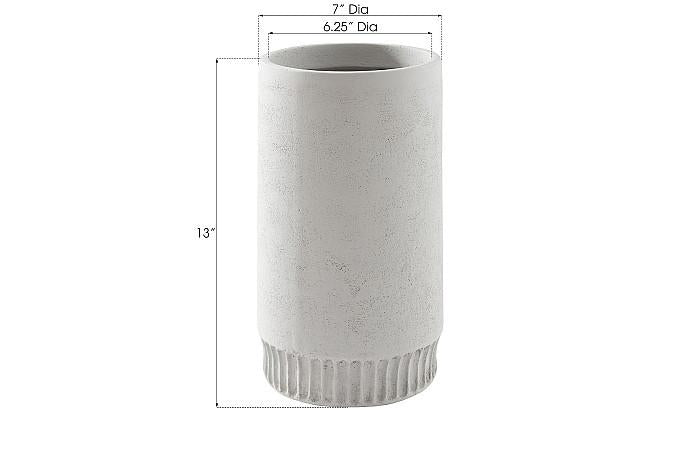 Harvest Planter, Small, Light Gray