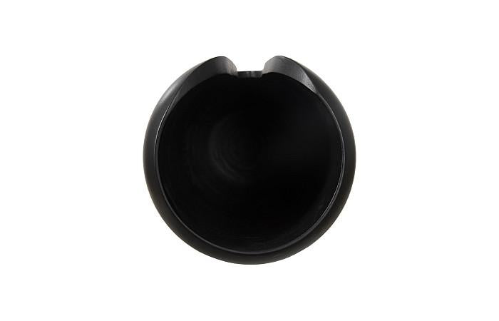 Interval Wood Vase, Black, Medium