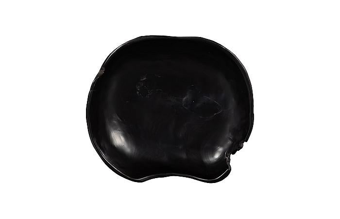 Teak Wood Bowl, Black