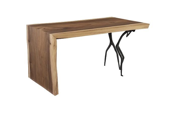 Atlas Desk, Natural, Waterfall Leg