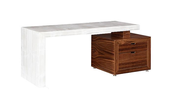 Onyx Desk, White