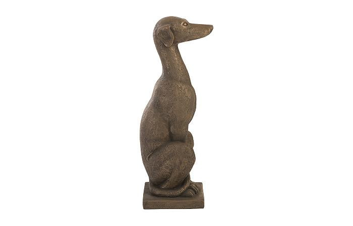 Greyhound, Resin, Bronze Finish