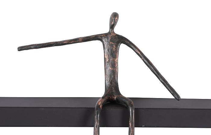 Moveable Man on Shelf, Sitting, C