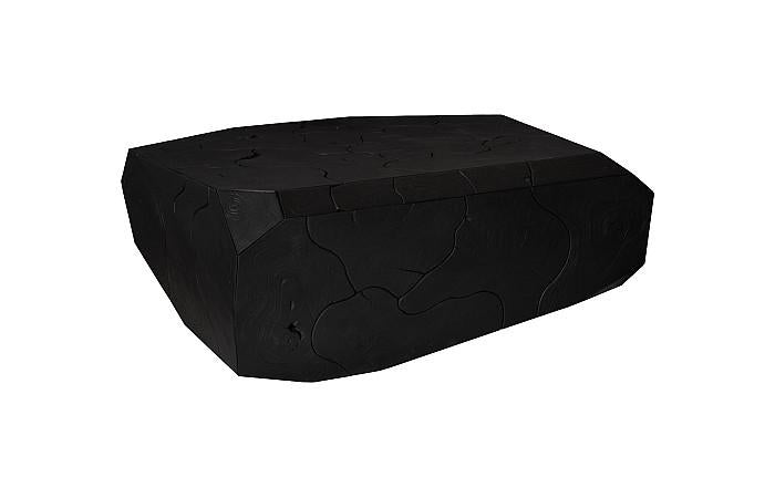 Prism Coffee Table, Black Finish