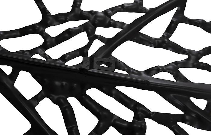 Birch Leaf Wall Art, Silver, XL