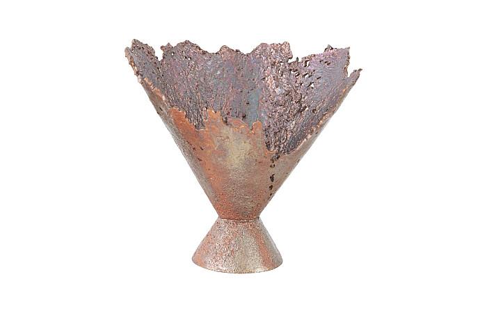 Splash Bowl, Oxidized Copper Finish