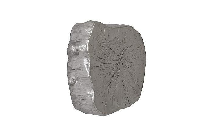 Log Wall Tile, Silver Leaf