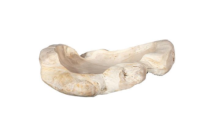 Wood Bowl, Bleached