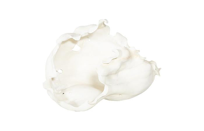 Cast Root Bowl, Open, Faux Bleached