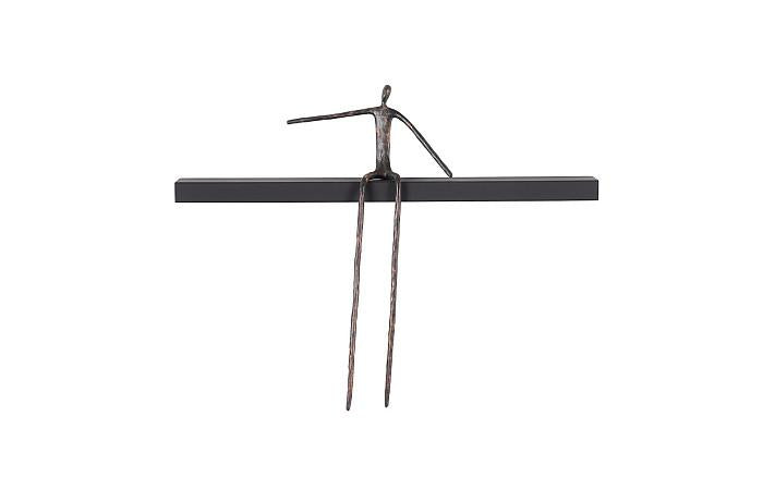 Moveable Man on Shelf, Sitting, C