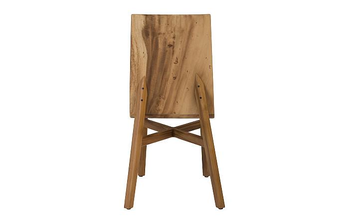 Slant Dining Chair, Natural