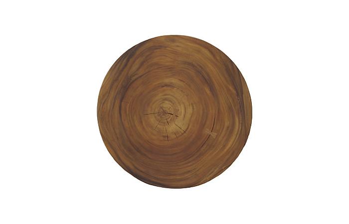 Chuleta Bar Table, Iron Base, Natural