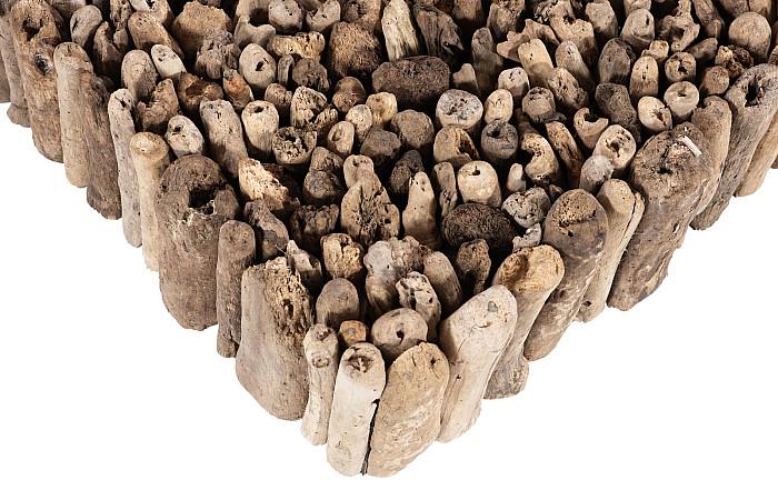 Manhattan Coffee Table, Square, with Glass