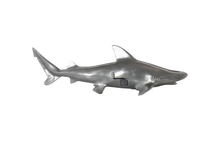 Black Tip Reef Shark, Polished Aluminum
