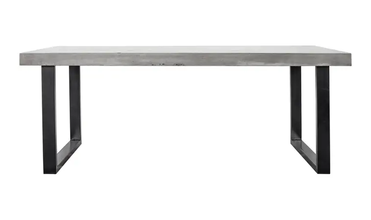 Jedrik Outdoor Dining Table Dark Grey