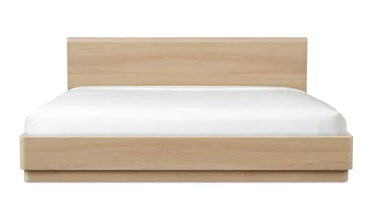 Round Off Bed Light Oak