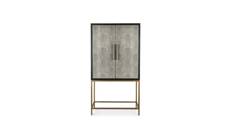Mako Bar Cabinet Grey
