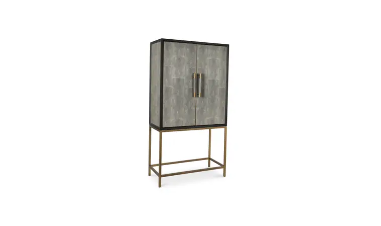 Mako Bar Cabinet Grey